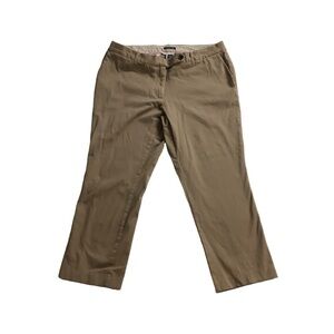 Lands End Beige “Fit 2” Pants Size 18W